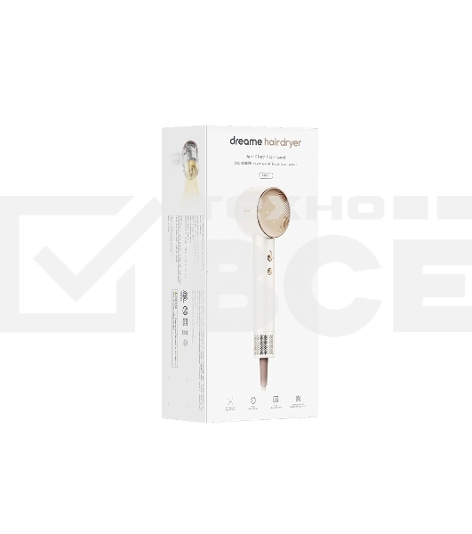 Фен Dreame Hair Glory Hair Dryer, белый