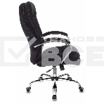 Кресло руководителя Бюрократ T-9950SL Fabric черный Light-20, крестовина металл хром, фото16