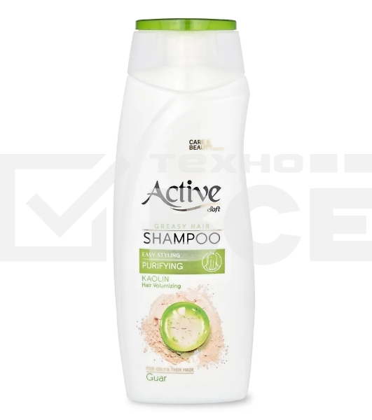 Шампунь для объема волос Active CARE & BEAUTY. С каолином и гуаром, 350 мл (512102052)