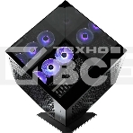 Компьютерный корпус Azza CUBE PLUS черный без БП ATX 6x120мм 2xUSB 3.0 1xUSB3.1 audio bott PSU, фото 1