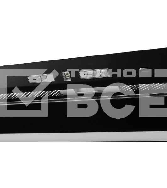 Вытяжка встраиваемая Kuppersberg Inbox 73 B черный управление: кнопочное (1 мотор)