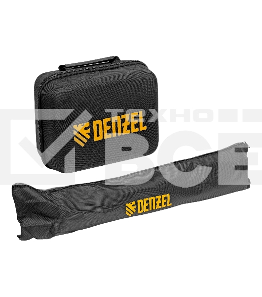 Лазерный уровень мультипризменный Denzel DLV 360-4T, 30 м, зеленый луч, Li-Ion 2,4 Aч, штатив