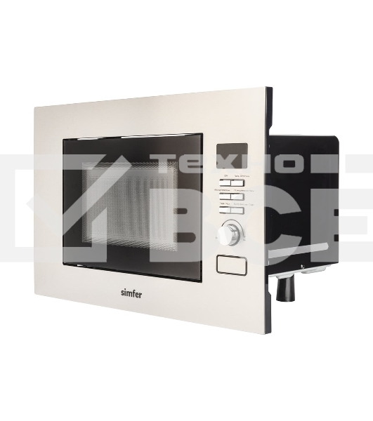 Встраиваемая микроволновая печь SImfer MD2714 22л,1150Вт, гриль, нержавеющая сталь