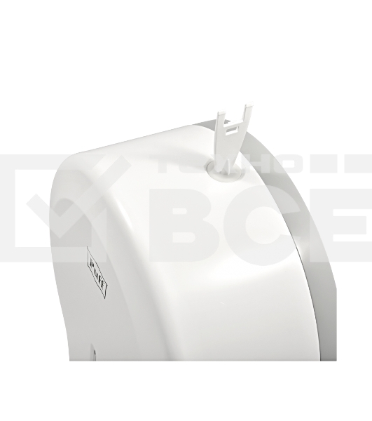 Диспенсер туалетной бумаги Рuff-7130 белый, с замком, ABS-пластик