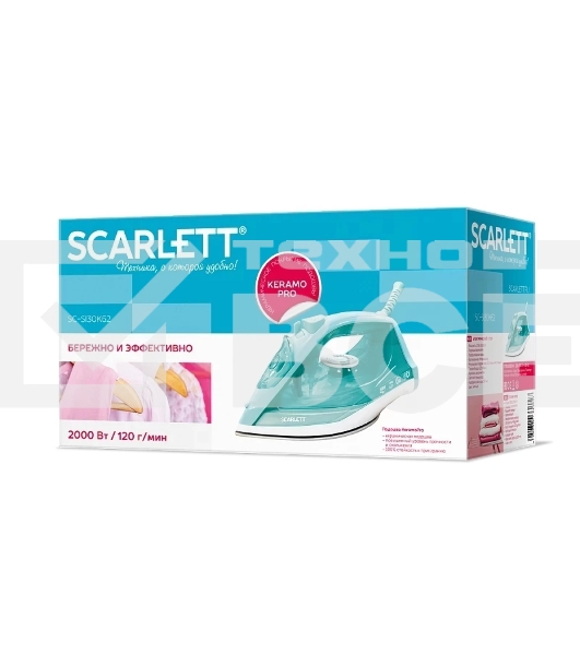 Утюг Scarlett SC-SI30K62 мятный