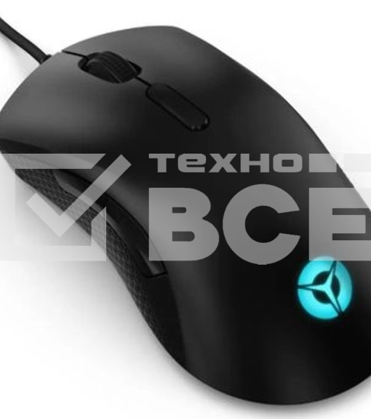 Мышь проводная Lenovo M300 RGb черный, 8000 dpi, USB, кнопки - 8