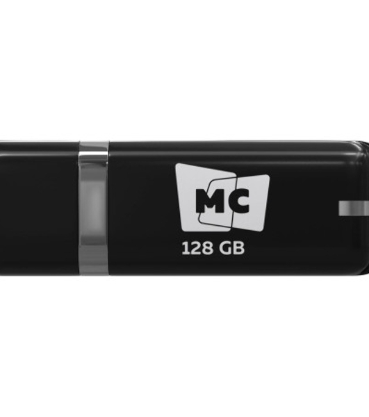 Флешка USB MORE CHOICE МФБ128 Black (4620202558961), 128GB, USB 3.0, R/W 25/15, черный
