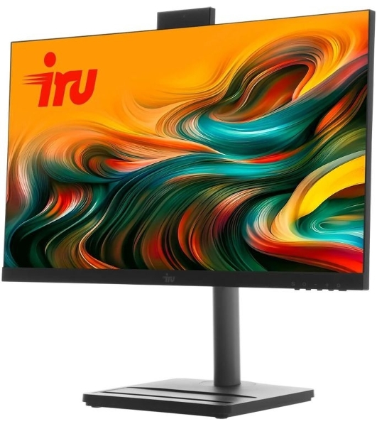 Моноблок IRU Tactio 24ID 24.5' Full HD i5 12400 (2.5) 16Gb SSD512Gb UHDG 730 Windows 11 Pro 64 GbitEth WiFi BT 120W Cam черный 1920x1080 (RUS)