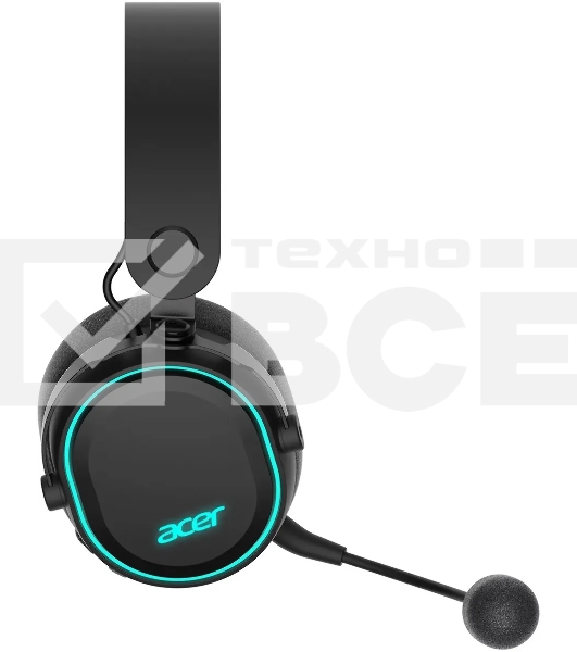 Наушники с микрофоном Acer OHR303 черный мониторные BT/Radio оголовье (ZL.HDSEE.009)