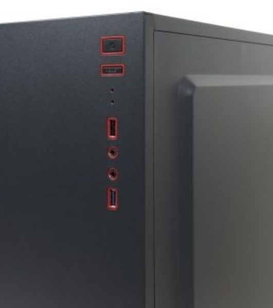 Компьютерный корпус ATX Filum S20 черный, без БП, USB 3.0