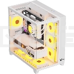 Компьютерный корпус Aerocool / Formula Crystal Z9 белый без БП ATX 7x120mm 2xUSB3.0 audio bott PSU, фото 1