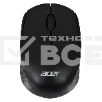 Мышь беспроводная Acer OMR020 черный, 1200 dpi, радиоканал, USB, кнопки - 3, фото 1