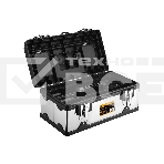 Ящик для инструментов Deko Tool box 18M, 18л, 41x23x19см, серебристый/черный 085-3002, фото2