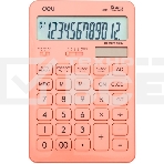 Калькулятор настольный Deli Touch EM01541 красный 12-разр., фото 1