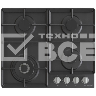 Газовая варочная поверхность Gorenje GW641EXB черный