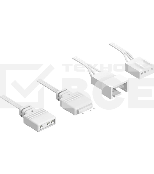 Вентилятор для корпуса Formula Nulight 12WH ARPW ARGB белый, 120 мм, 1500 об/мин, 25.34 дБ, 4 pin
