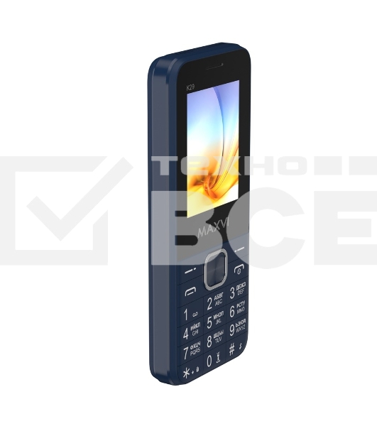 Мобильный телефон Maxvi K29 синий
