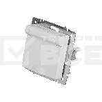 Розетка Intro Accent 6-203-01 2P+E Schuko с крышкой 16А-250В IP20 СУ AL/CU белый Б0063709, фото6