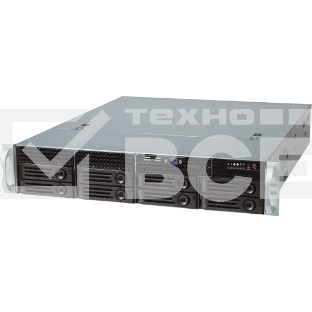 Серверный корпус 2U chassis; ATX CS-R25-42P, Micro-ATX, Mini-ITX MBs; 8-port 12 Gbps SAS/SATA to SAS BP; 8 x 3.5'' hsb + 2 x 3.5