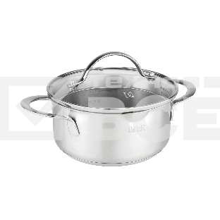 Кастрюля Taller TR-17251 1,4 л. Сталь 18/10, толщина дна/стенки 3,5/0,6 мм.