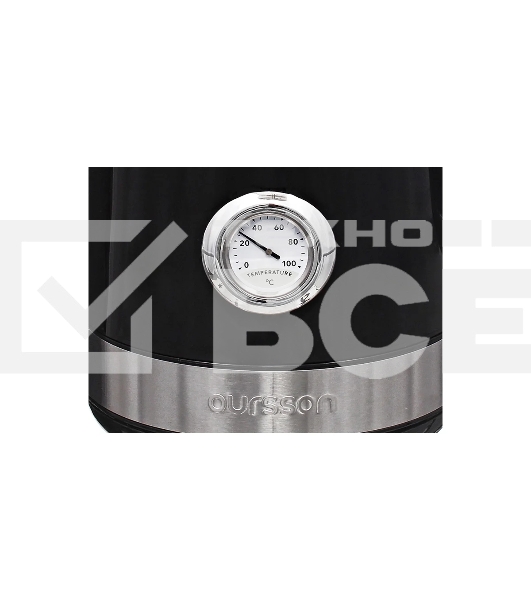 Чайник электрический OURSSON KE1716P/BL черный