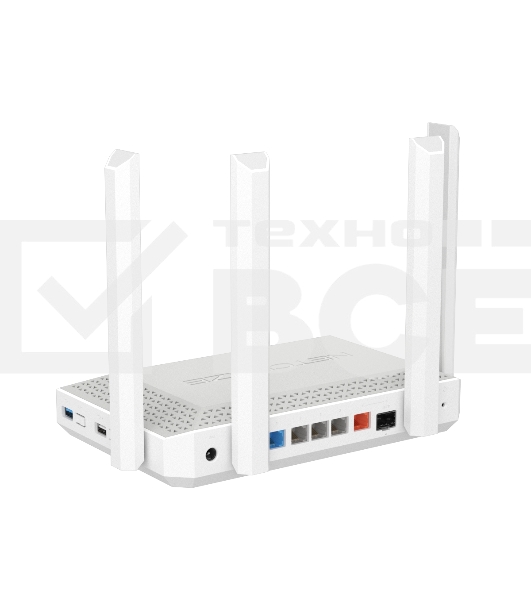 Мультигигабитный интернет-центр Netcraze Giga (NC-1012) с Mesh Wi-Fi 6 AX3000, Smart-коммутатором 1×2.5G/SFP и 4×1G, многофункциональными портами USB 3.0 и 2.0