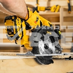 Пила циркулярная аккумуляторная бесщет. Denzel CCSH-BL-20-185, 185 мм, Li-Ion, 20 В, фото5