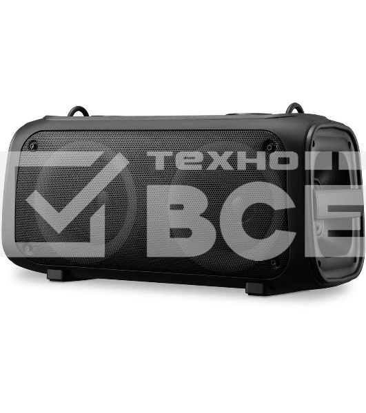 Портативная колонка Hyundai H-PS1030 черный/черный 40 Вт 2.0 BT 10м 3600mAh