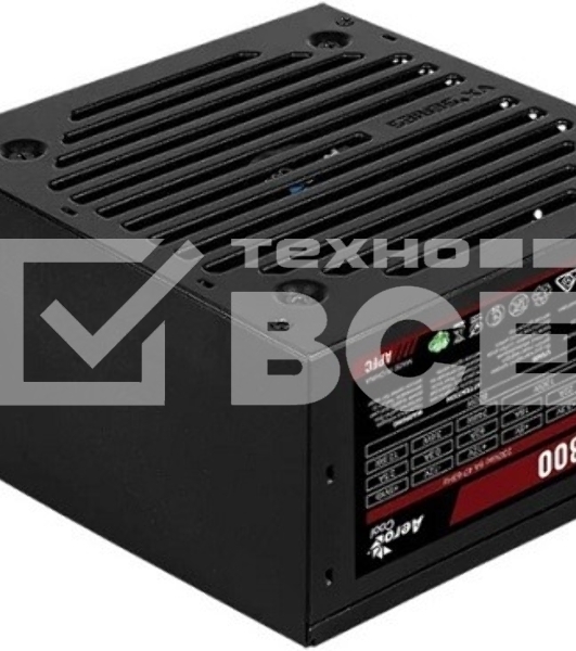 Блок питания FORMULA VX PLUS 800W (ATX12V 2.3, APFC, 20+4 pin, 120мм fan, PCI-E 6+2Px4, 6xSATA) (VX PLUS 800 (F))