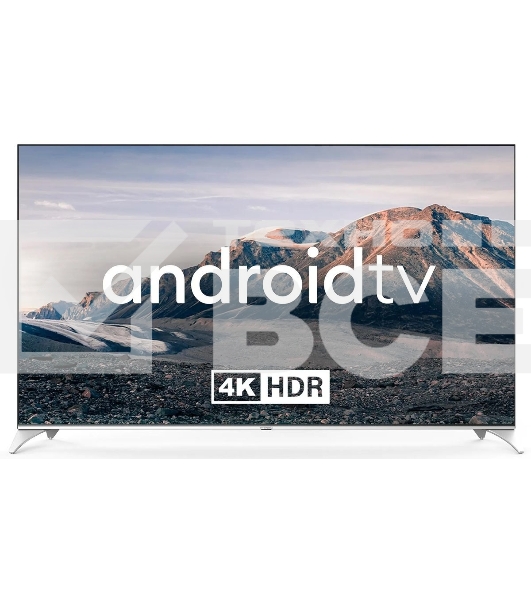 Телевизор Hyundai 75' H-LED75QBU7500 черный/серебристый QLED UHD 60Hz Android TV