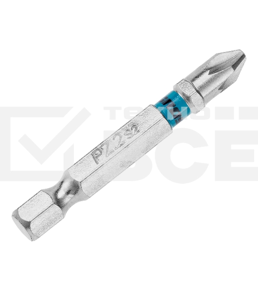 Бита Gross PZ2х50мм, сталь S2, шестигр., 10 шт.