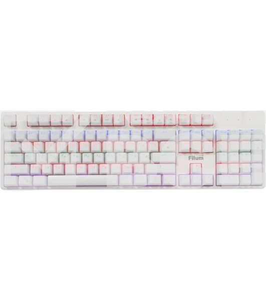 Клавиатура Filum FL-GKBM25 проводная, USB Type-C, белый