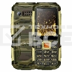 Мобильный телефон BQ 2430 Tank Power камуфляж/золотистый, фото4