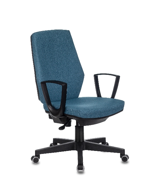 Кресло офисное Бюрократ CH-545 синий 38-415 крестовина пластик