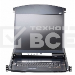 KVM консоль с переключателем ATEN 1L/1R 16p C5 D.Rail LCD KVM over IP SW, фото3