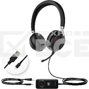 Гарнитура USB/Bluetooth Yealink UH38 Dual UC-BAT черный