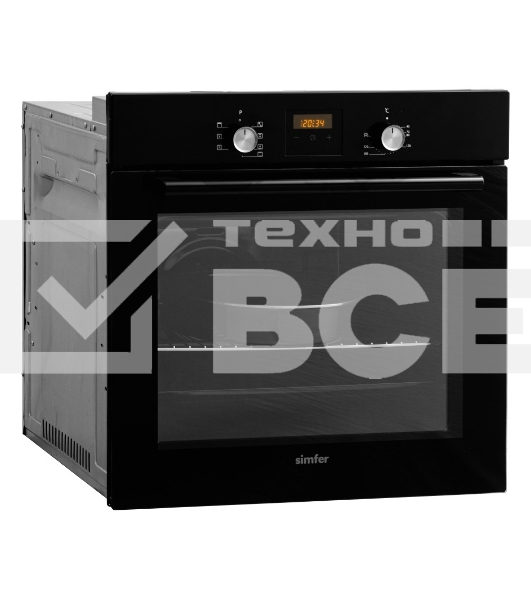 Электрический духовой шкаф Simfer B6EB56024 черный
