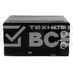 Микроволновая печь JVC JK-MW130M черный, 20 л, 700 Вт, переключатели - поворотный механизм, фото 1