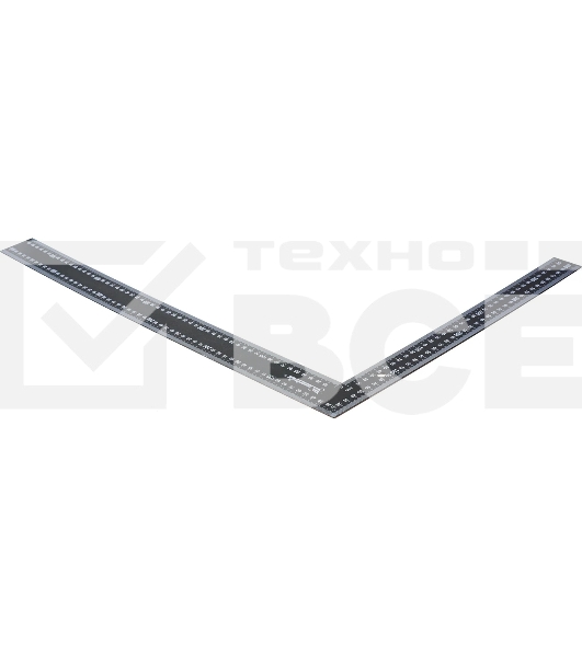 Угольник Matrix 600мм цельнометаллический