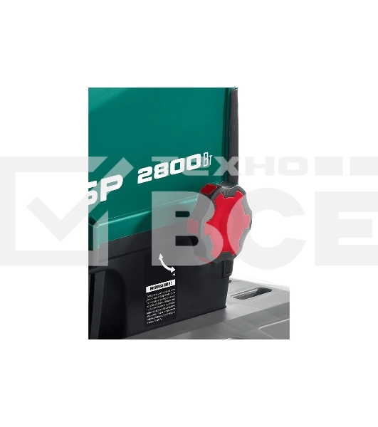 Измельчитель Зубр ЗИЭ-44-2800 садовый электрический бесшумный р/с 44мм контейнер 60л 2800Вт