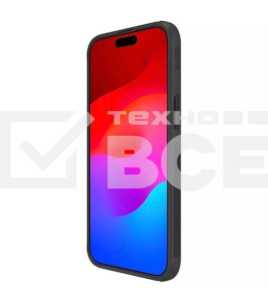 Чехол Super Frosted Shield Pro, черный, (AP IP15 Pro Max)
