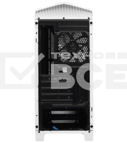 Компьютерный корпус GameMax Centauri, без БП, (ATX,Бело-голуб,USB 3.0, Зак.стек.,1*120мм. RGb, пыл.фильтр), белый/синий