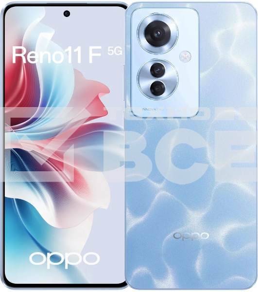 Смартфон Oppo Reno 11F, 8/256Gb, голубой