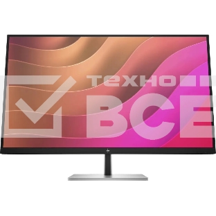 Монитор 31.5' HP EliteDisplay E32K G5 IPS 3840x2160, 60 Гц, 5 мс, 16:9, 350 кд/м², HDMI 2.0, DP 1.4, USB-C, USB Hub (2x USB 3.0), Ethernet, 3.5 Jack, динамики (2x3 Вт), черный