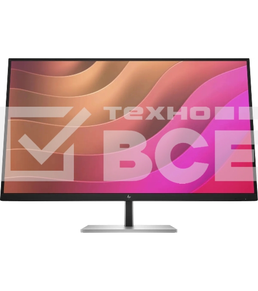 Монитор 31.5' HP EliteDisplay E32K G5 IPS 3840x2160, 60 Гц, 5 мс, 16:9, 350 кд/м², HDMI 2.0, DP 1.4, USB-C, USB Hub (2x USB 3.0), Ethernet, 3.5 Jack, динамики (2x3 Вт), черный