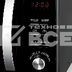 Микроволновая печь BBK 23MWG-851T/B черный, 23 л, 800 Вт, поворотный механизм/кнопки, фото4
