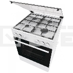 Газовая плита Gorenje GG6A11WF, белый, автоматический электроподжиг варочной поверхности и духовки, чугунные решетки, фото20