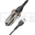 Автомобильная зарядка HOCO Z46 Blue shield, 1xUSB, 18W, серый металлик, фото5