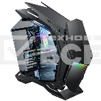 Корпус без блока питания JONSBO MOD-3, Full-Tower, TG, no fans, 2xUSB-A 3.0, EATX, ATX, mATX, mITX Black, фото2