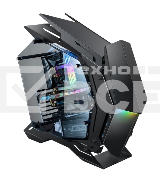 Корпус без блока питания JONSBO MOD-3, Full-Tower, TG, no fans, 2xUSB-A 3.0, EATX, ATX, mATX, mITX Black
